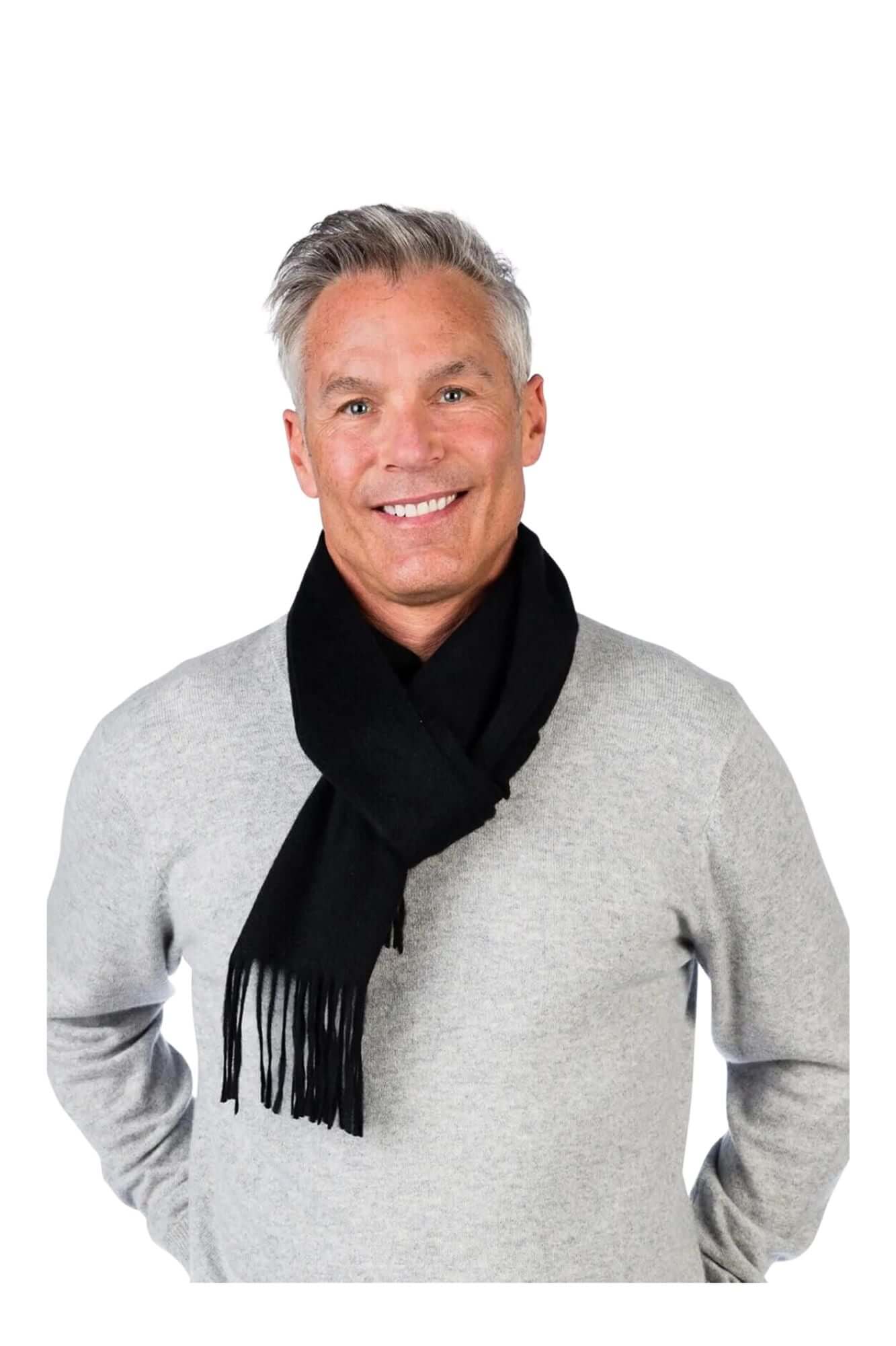 Cashmere Blend Woven Scarf