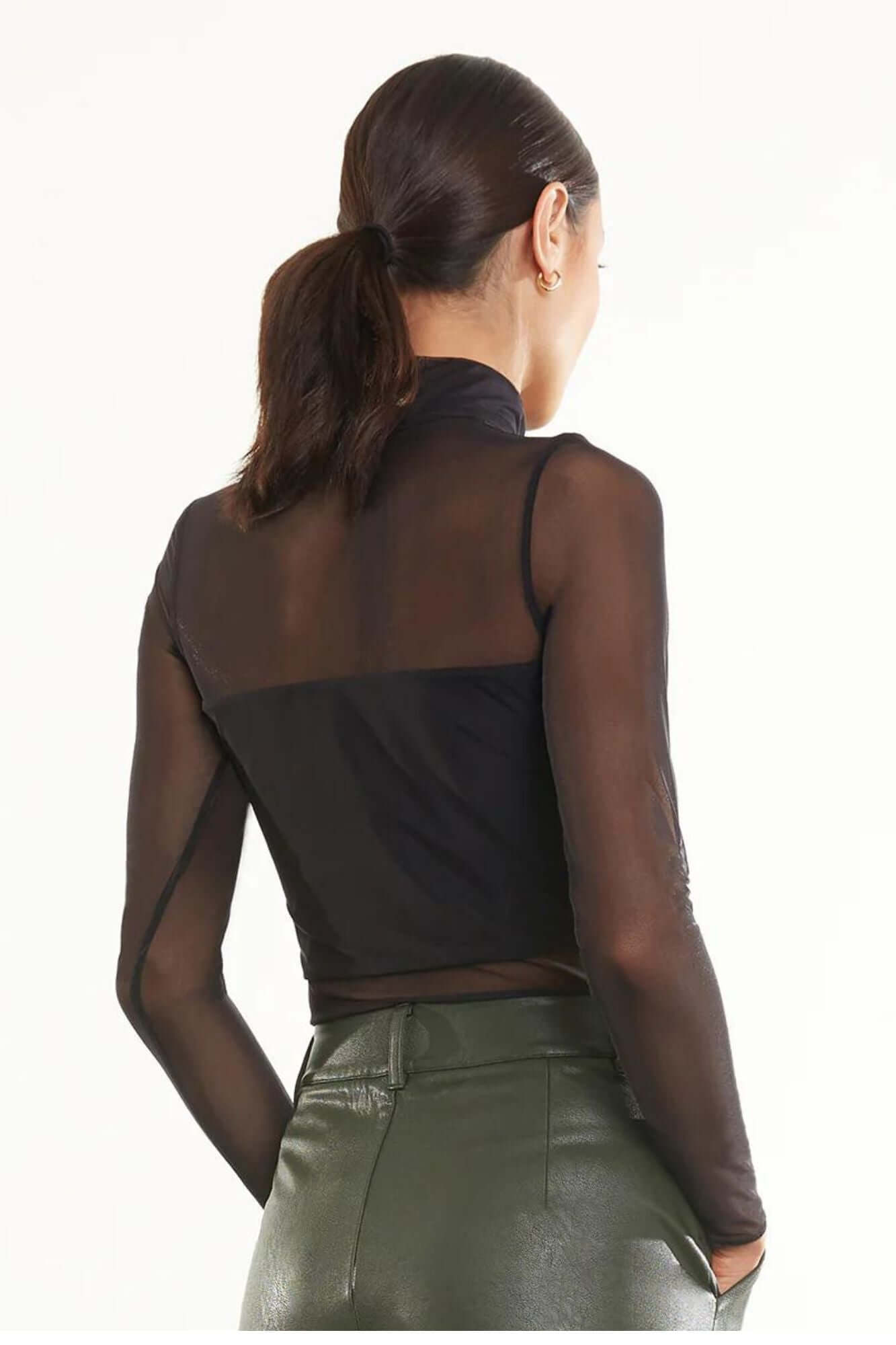 Mech Mockneck Bodysuit