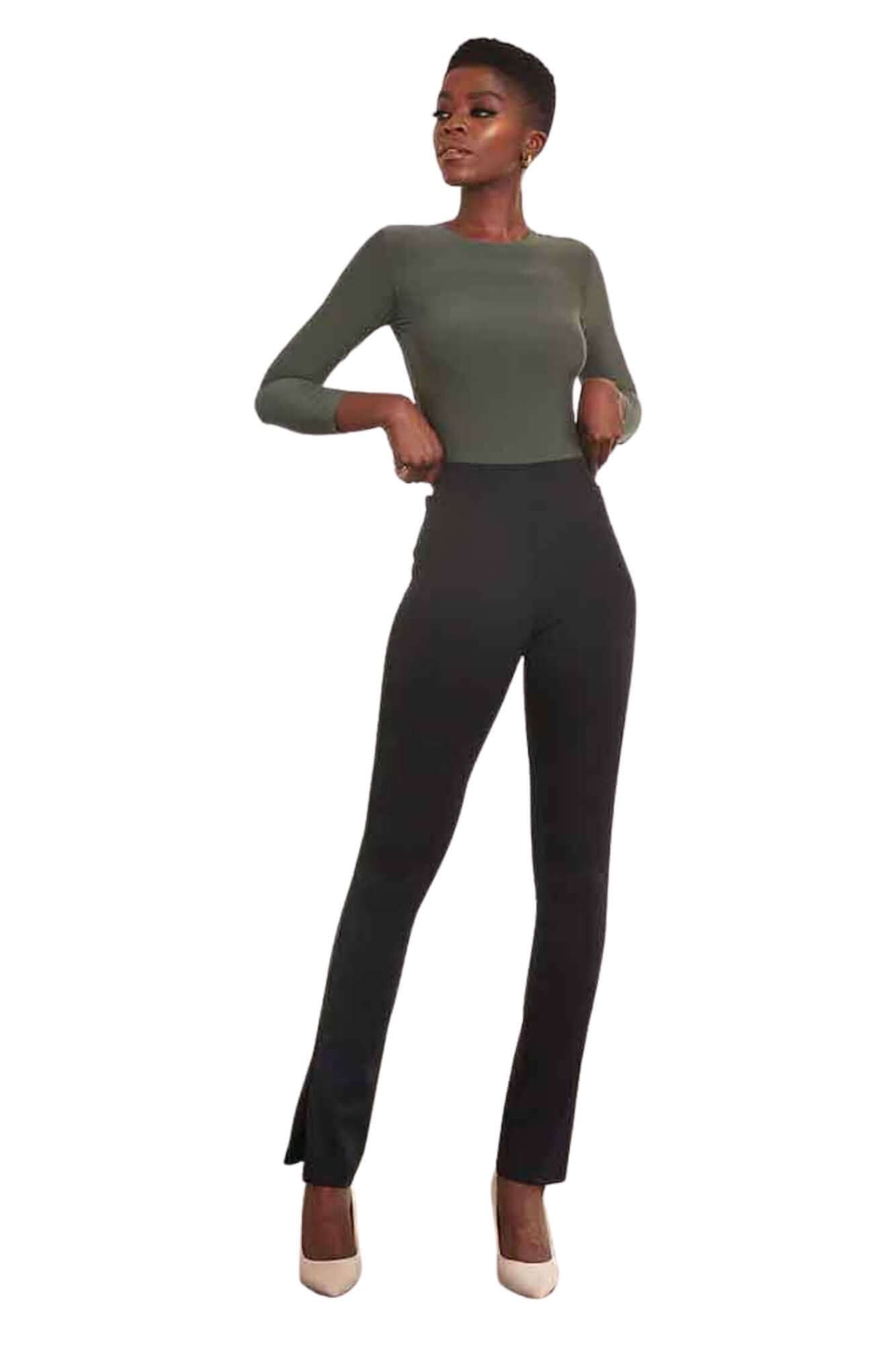 Neoprene Side-Zip Pant