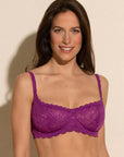 Never Say Never Balconette Bra in Swiss Beet