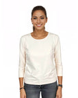 3/4 Sleeve Crewneck Shirt