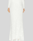 Sans Faff Florence Maxi Skirt in White