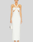 Sans Faff Elizabeth Evening Gown in White