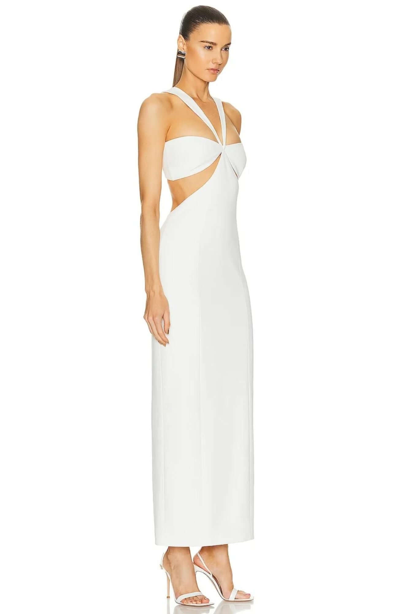 Sans Faff Elizabeth Evening Gown in White