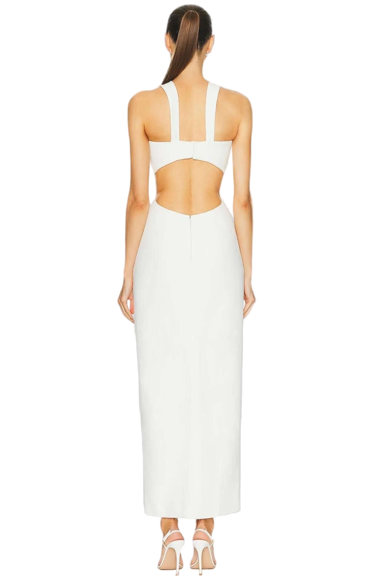 Sans Faff Elizabeth Evening Gown in White