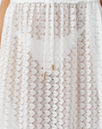 Mendi Maxi Skirt in White
