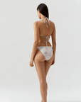 Malta Bikini Set in Lizard Print