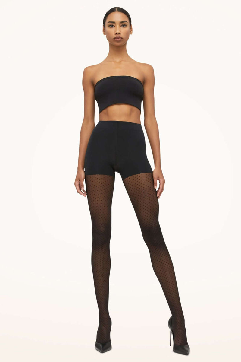 WOLFORD CONTROL DOTS TIGHTS