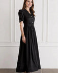 Aqua Blu Eloise Dress in Black