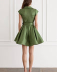 Aqua Blu Juliette Mini Dress in Green