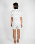 Aspen Dream Jolene Pineapple Print Short PJ Set