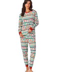 Bedhead Festive Fairisle Long Sleeve Jogger Set