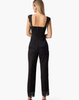 Cami NYC Cheyenne High Rise Pant in Black