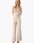 Cami NYC Natali Bull Denim Pant in Oat