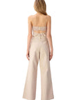 Cami NYC Natali Bull Denim Pant in Oat