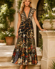 Camilla Leotigra Cap Sleeve Twist Front Dress lifestyle view