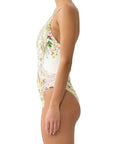 Camilla Scoop Neck One-Piece in The Call of Catalonia