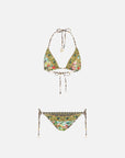 Camilla Soft Reversible Tri Tie Bikini in Wanderlust Empire product view