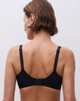 Chantelle Lace Unlined Plunge Bra in Black