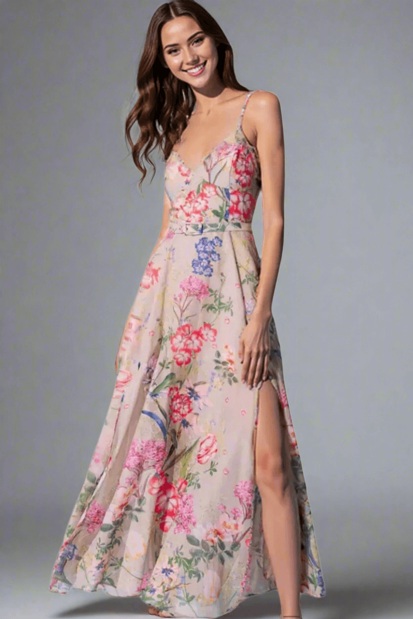 Charo Ruiz Ibiza Iraso Long Dress in Beige - size XS Charo Ruiz Ibiza Iraso Long Dress in Beige - size XS