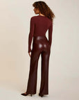 Commando Faux Leather Wide Leg Pant