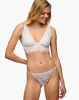 Cosabella Carmela G-String in White