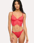 Cosabella Longline Underwire Bra in Ibisco