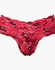 Cosabella Never Say Never Comfie Thong in Ombre Velluto/Black