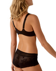 Melody Underwired Seamless Bra in Black