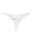 Fleur du Mal Luxe Thong in Ivory product view