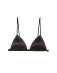 Fleur du Mal Molded Triangle Bra in Black