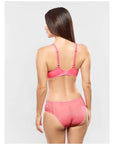 Cassiopee Full Cup Bra in Electric Pink