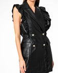 Kobane Leather Dress