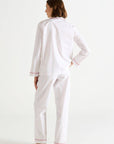 Laurence Tavernier Essentiel Long Pj Set in Multi Stripe