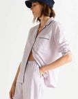 Laurence Tavernier Essentiel Long Pj Set in Rose