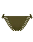 Lise Charmel Ajourage Couture Triangle Bikini with Ties in Avocado