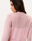 LoveShackFancy Breckie Cardigan in Blushberry