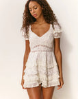 LoveShackFancy Nivara Dress in Chantilly