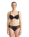 Marie Jo Louie Spacer Bra in Black front view