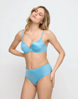 Marie Jo Tom Briefs in Azure Delight