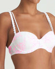 Avero Tiny Balconette Bra in Love Blossom