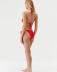 Melissa Odabash Cancun Bikini Set in Red