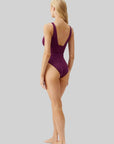 Melissa Odabash Caribbean One-Piece in Bordeaux