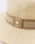 Melissa Odabash Gigi Hat in Cream/Beige