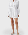 Melissa Odabash Lacey Cover up in White