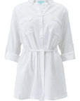Melissa Odabash Lacey Cover Up in White