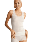 Oscalito Scoop Neck Ribbed Camisole
