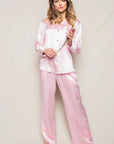 Mulberry Pink Silk Luxe Pajama