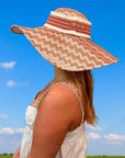PHO Cappello Large Hat in Rubino