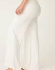 PJ Salvage Pointelle Long PJ Set in Ivory